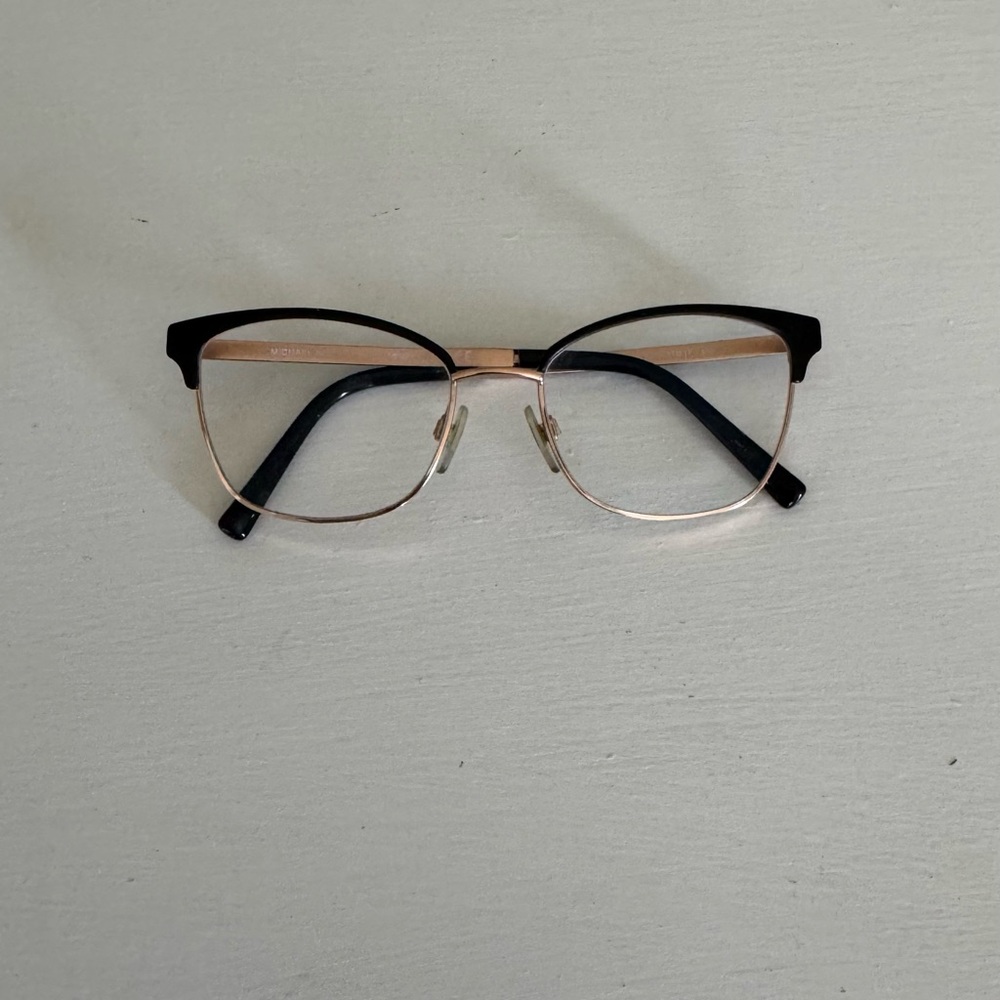Michael Kors MK3012 Adrianna IV Eyeglasses Black Rose Gold